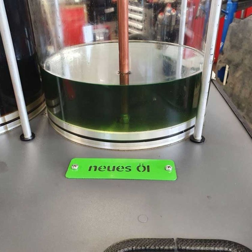 Neues Öl