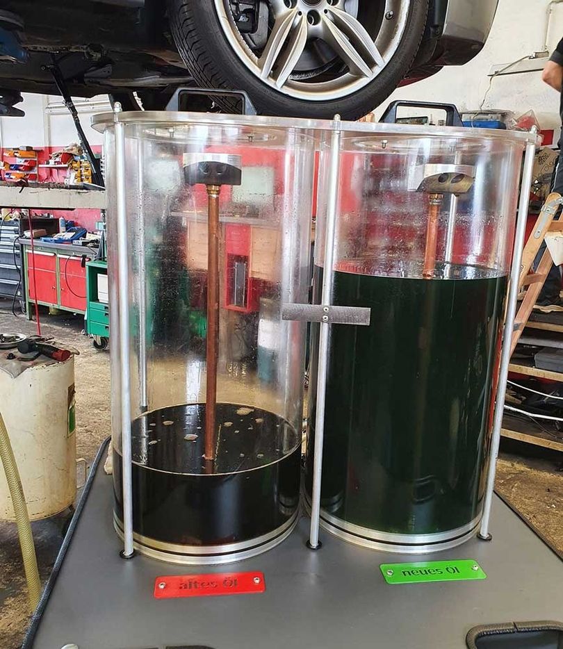 Getriebespülung Öl